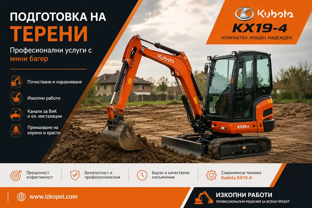 Подготовка на терен